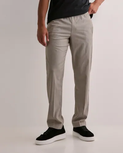 Pantaloni JACK & JONES Jpstkane Jjsummer – Modello Jogger In Tessuto, Misto Lino, Uomo