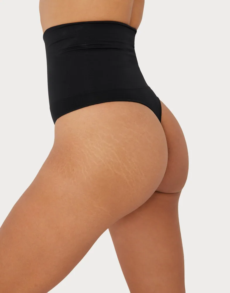 BYE BRA HI WAIST THONG