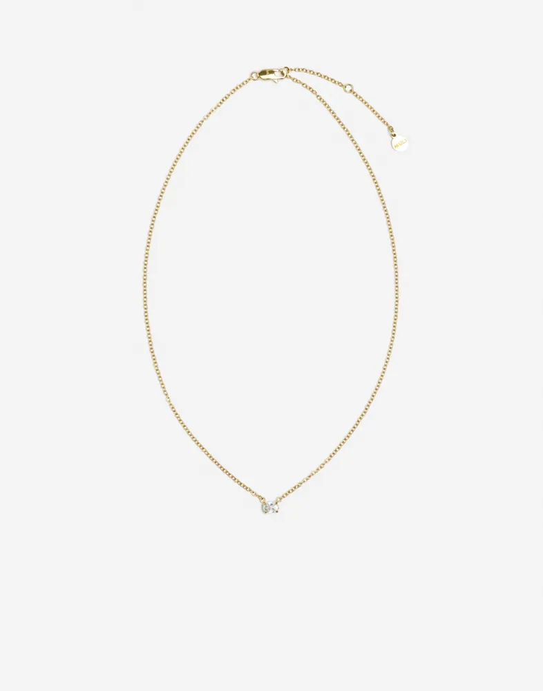 Oval Cut Necklace
