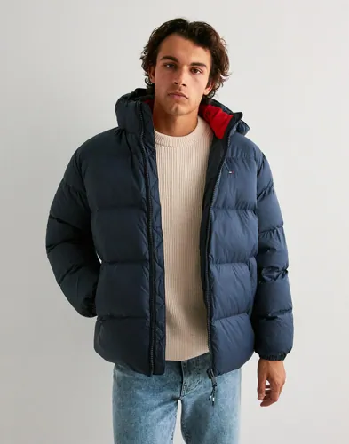 Tommy Jeans Tjm Essential Down Jacket Ext Dunjackor Blå