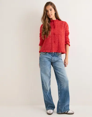 Pcjasmijn Ls O-Neck Knit Caridgan B 3
