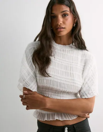 Nelly Frill Turtleneck Blouse blusar dam – bild 2