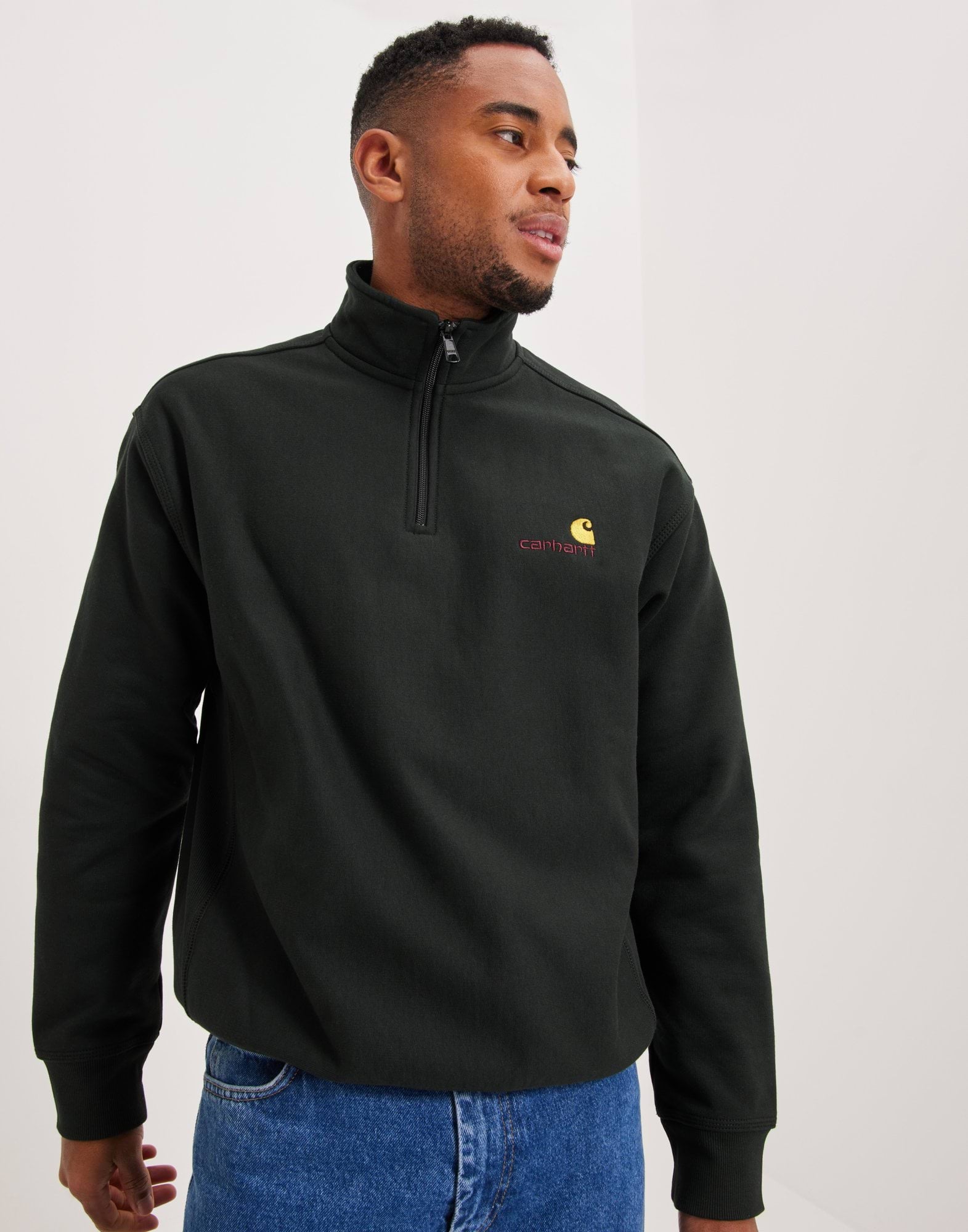 Half Zip American Script Sweat