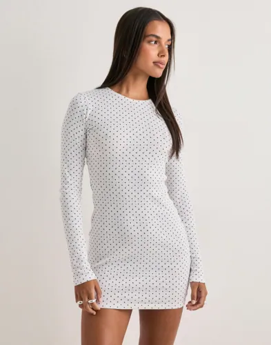 Cute Print Mini Dress