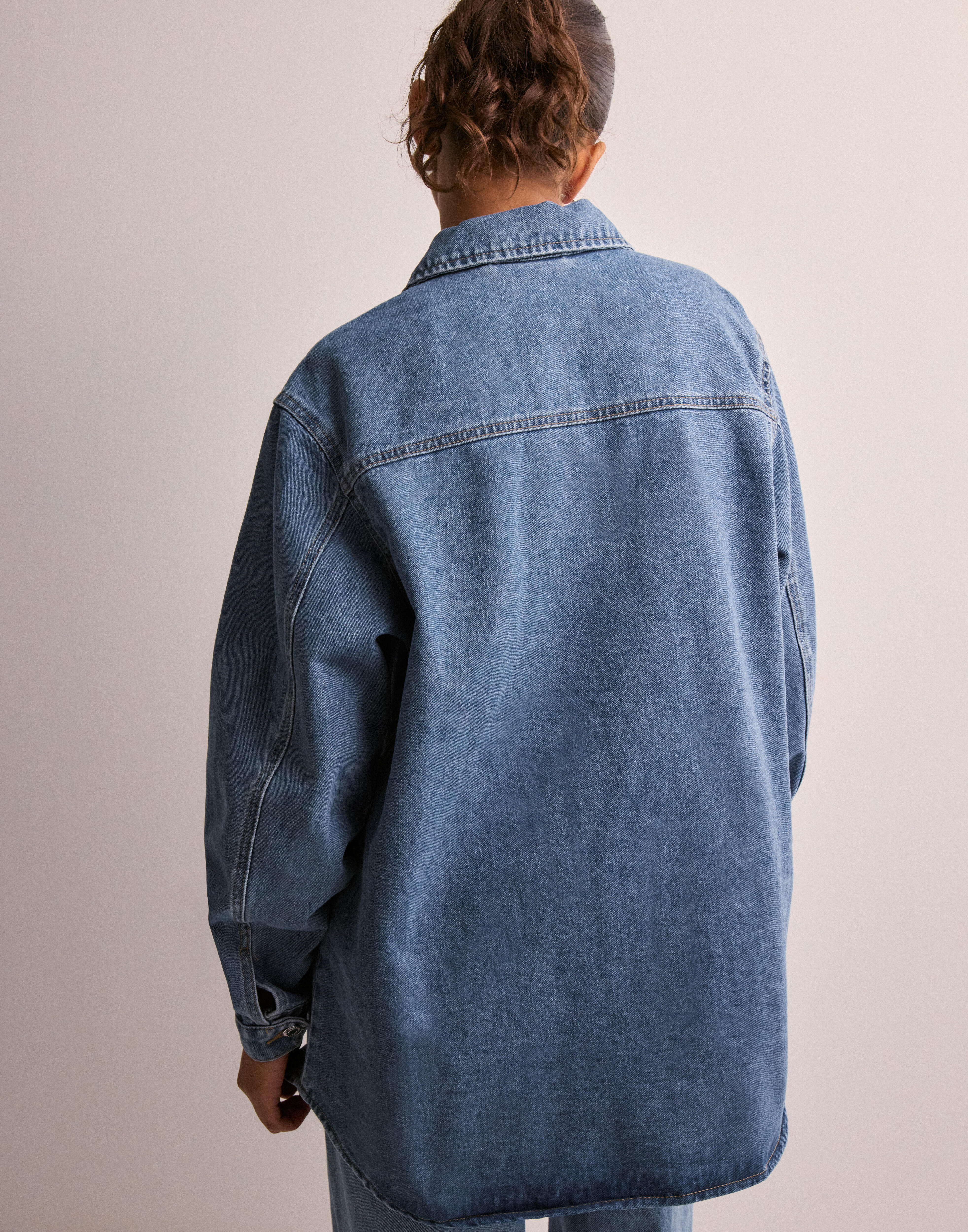 Buy Vero Moda VMNAYA OVERSIZED DENIM SHIRT MIX NO - Medium