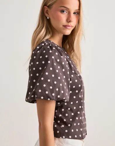 NEO NOIR Anela Dot Blouse blusar dam – bild 3