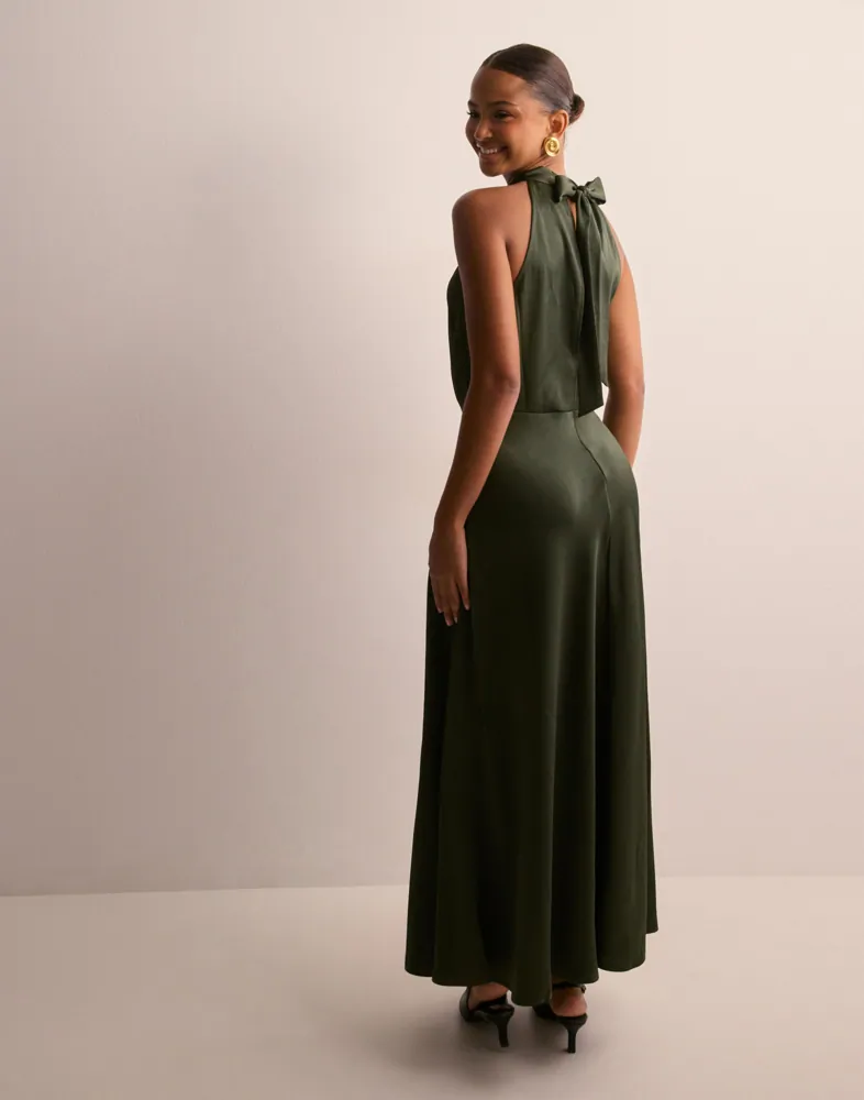 samsoe samsoe green dress SAMSOE SAMSOE 
