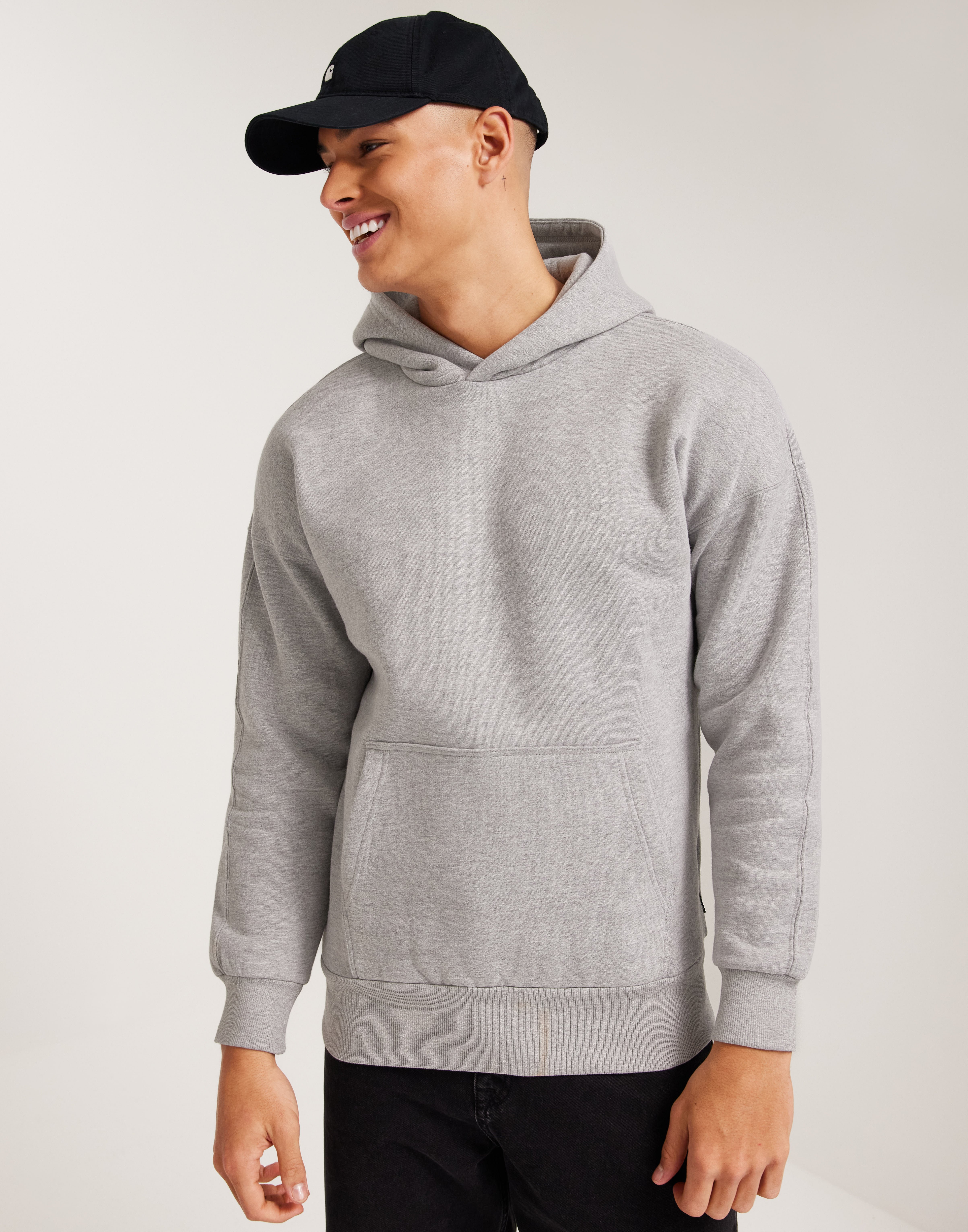 Only & Sons Onsdan Life Rlx Heavy Sweat Hoodie Hoodies Grå