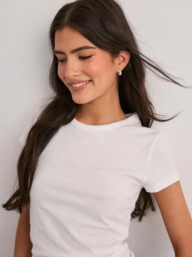 Nelly Essential Slub Tee t-shirts dam – bild 3