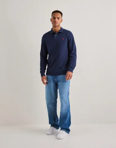 Polo Ralph Lauren Custom Slim Fit Long Sleeve Polo Långärmad piké pikéer herr – bild 3