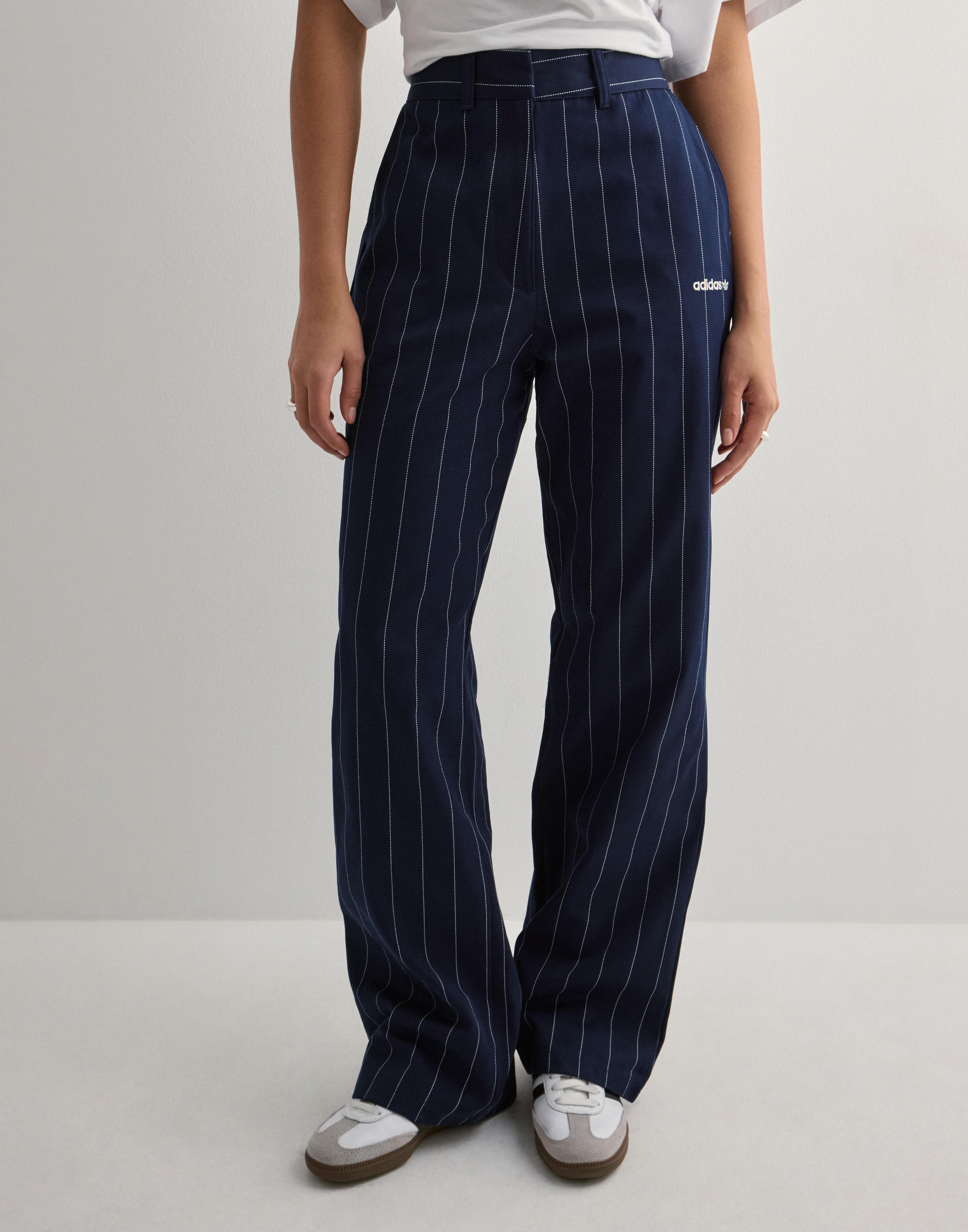 【adidas】アディダス PIN STRIPE SATIN PANTS Adidas Pin Stripe Satin Pants Womens - Black / KD2295