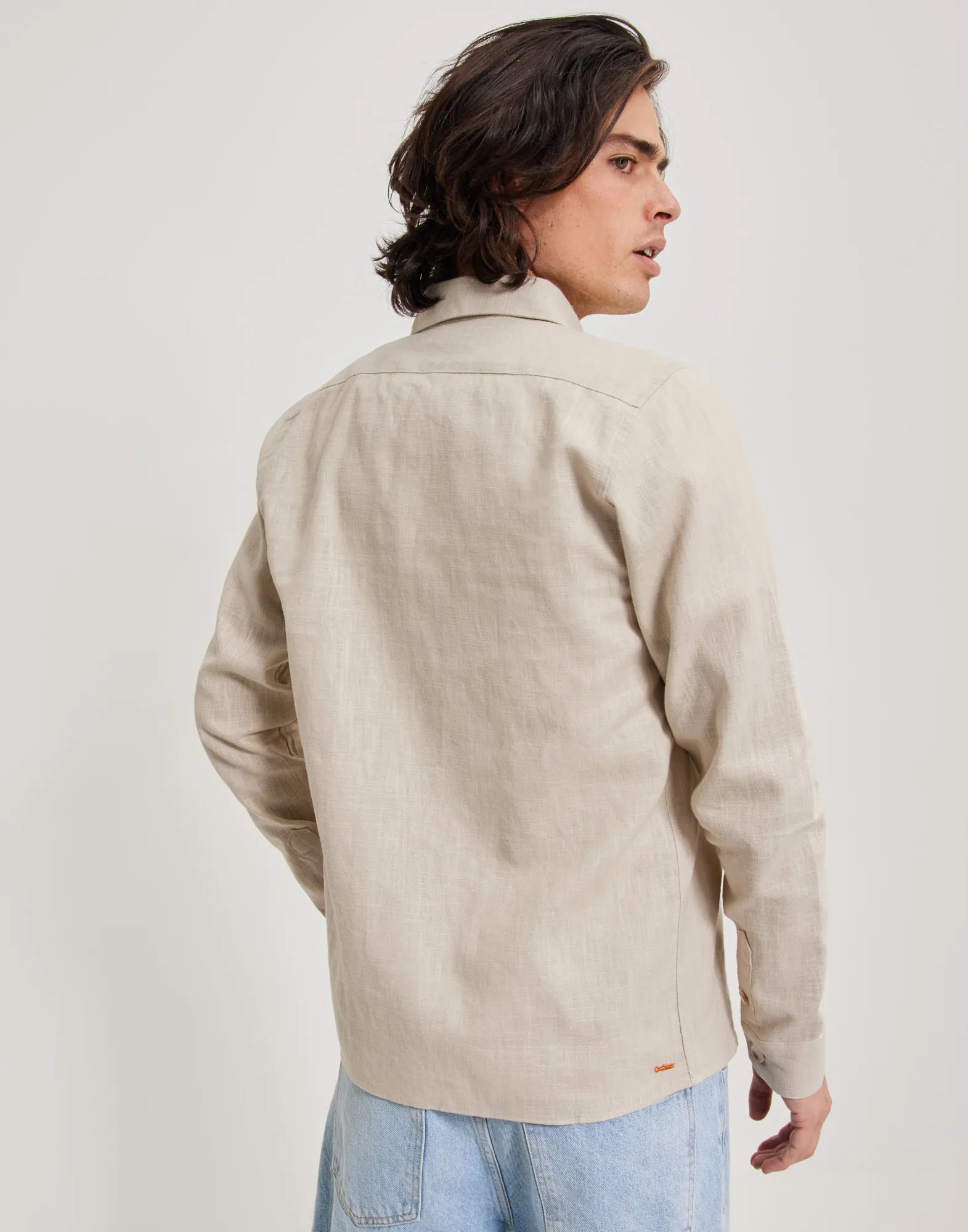 Quincy linen overshirt