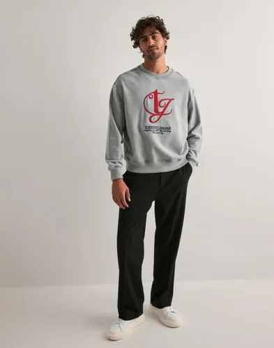 TOMMY JEANS Tjm Monogram Logo Crew Sweatshirts herr – bild 2