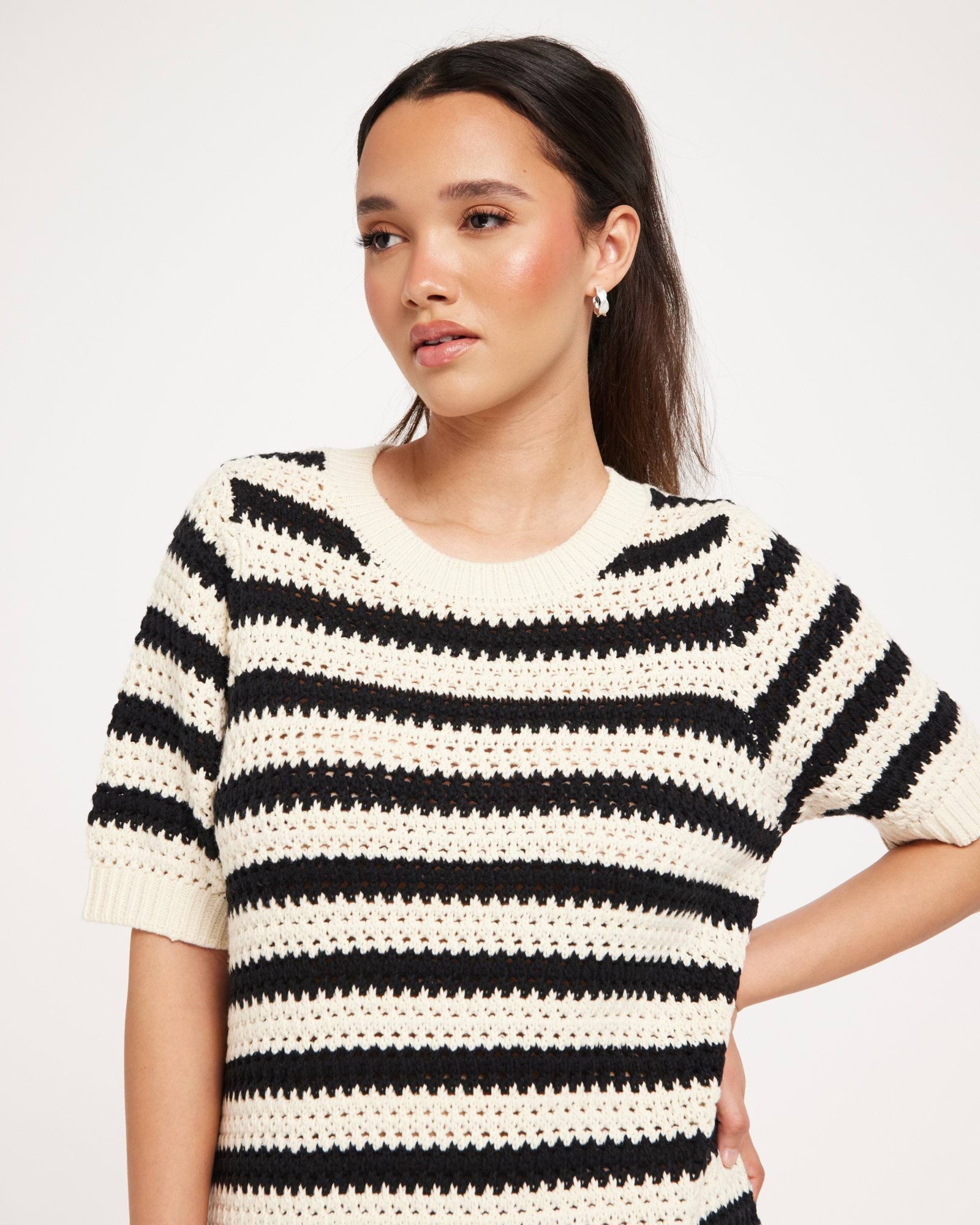 SLFALBY SS LONG KNIT DRESS