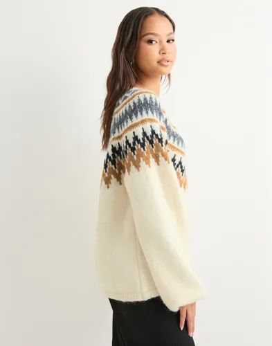 ONLY Onlreykja Ls O-Neck Knt stickade tröjor dam – bild 2