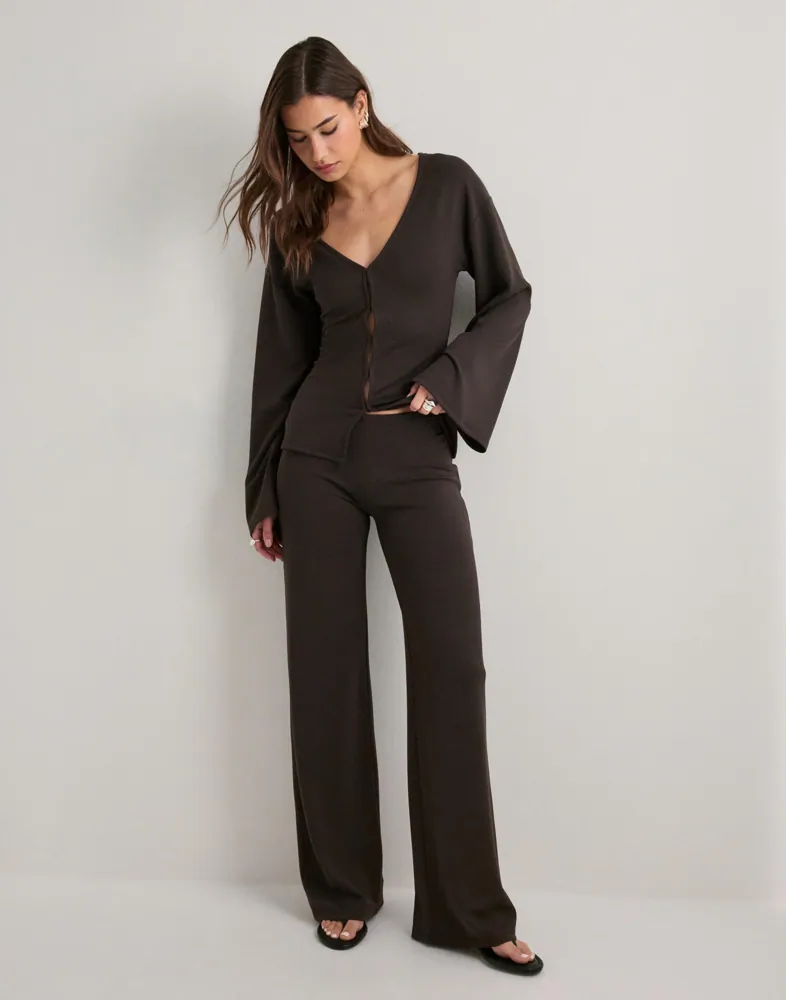 Nelly Luxury Low Waist Pants byxor dam – bild 3