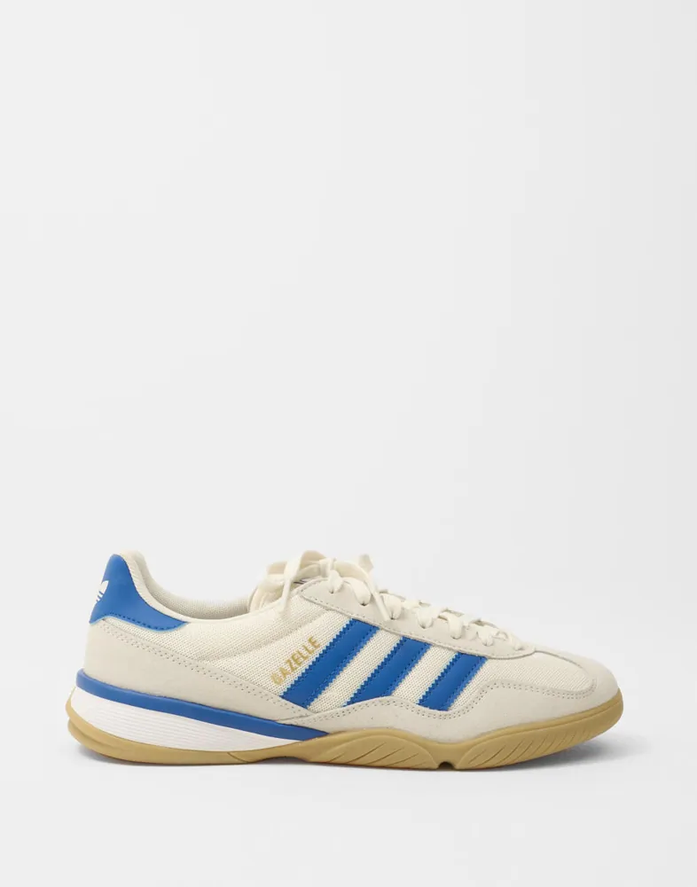 adidas gazelle silver green womens adidas Men's Originals Gazelle Indoor "Mineral Green Silver Dawn" main image 1