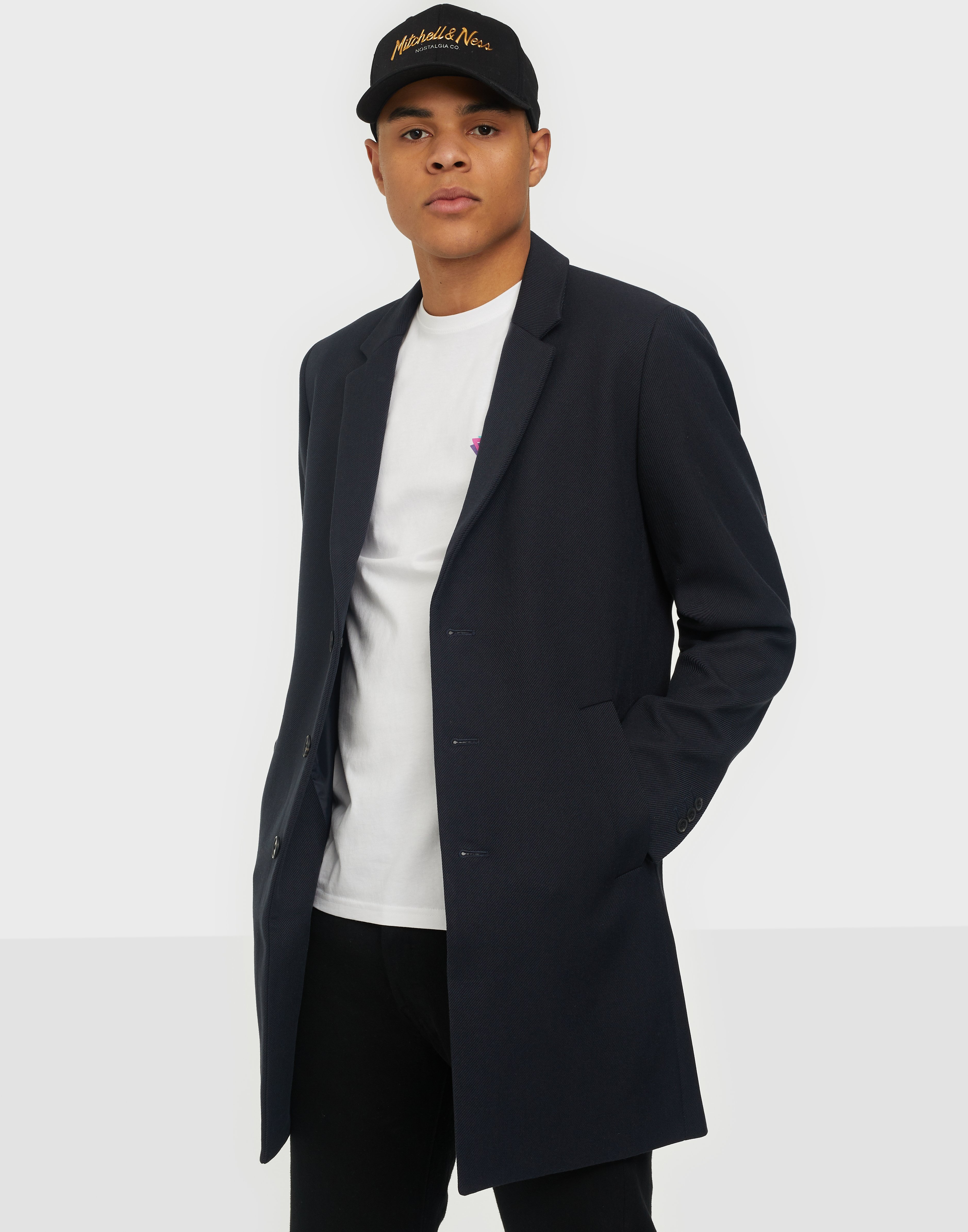 Jack & Jones JJEADAM DOVER JACKET - Chaqueta de entretiempo - navy