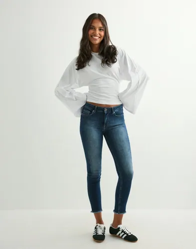 ONLY Onlblush Mid Sk Ank Rw Dnm REA082 N skinny jeans dam – bild 2