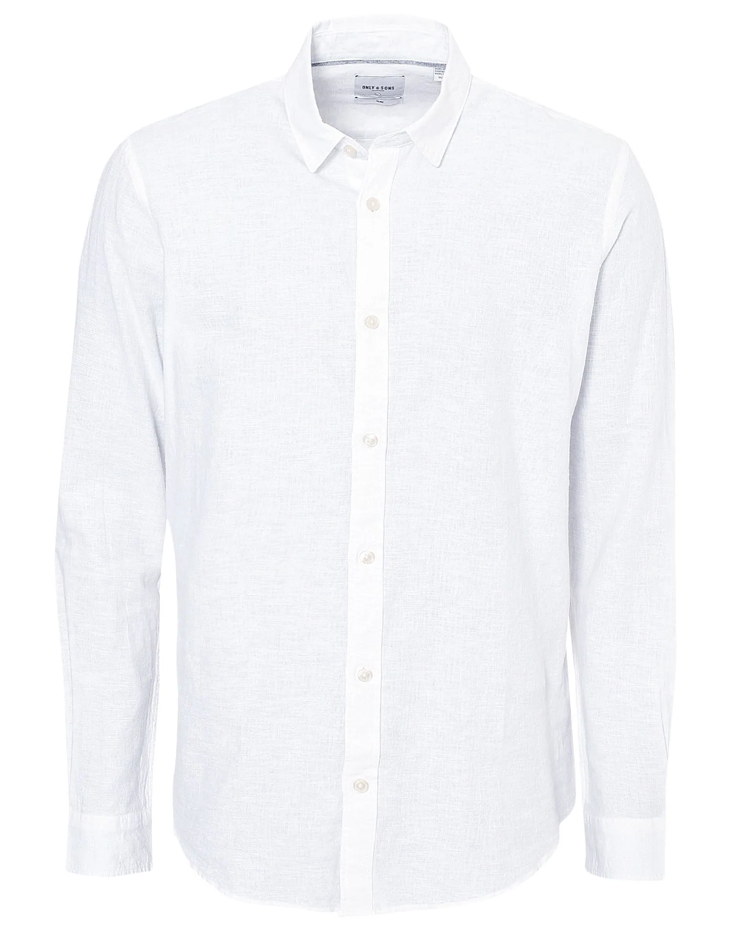 ONSCAIDEN LIFE LS SOLID LINEN SHIRT