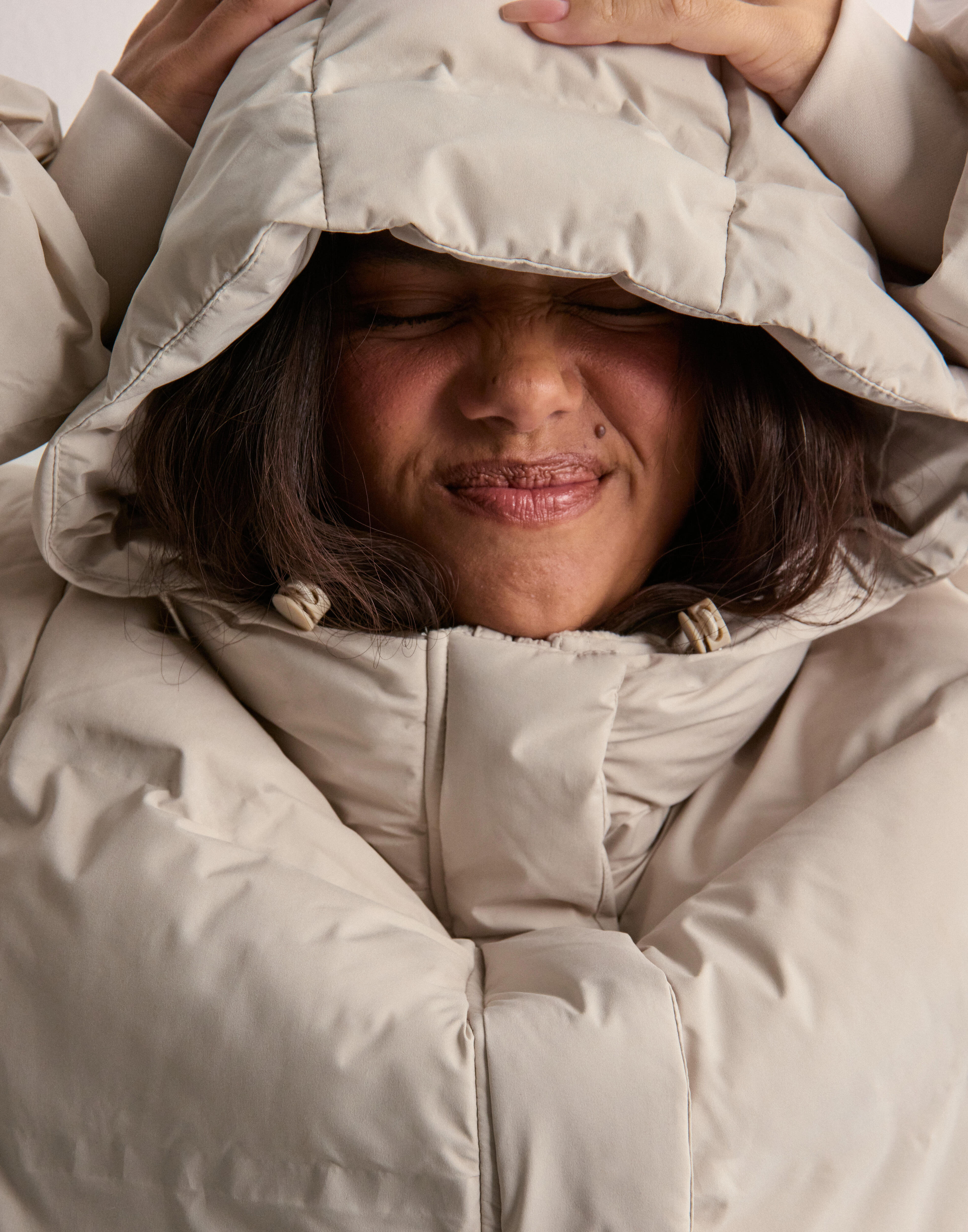 Buy Pieces PCNORMA PUFFER JACKET BC - Silver Gray | Nelly.com