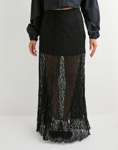 Neo Noir - Sort - Mariya Lace Skirt