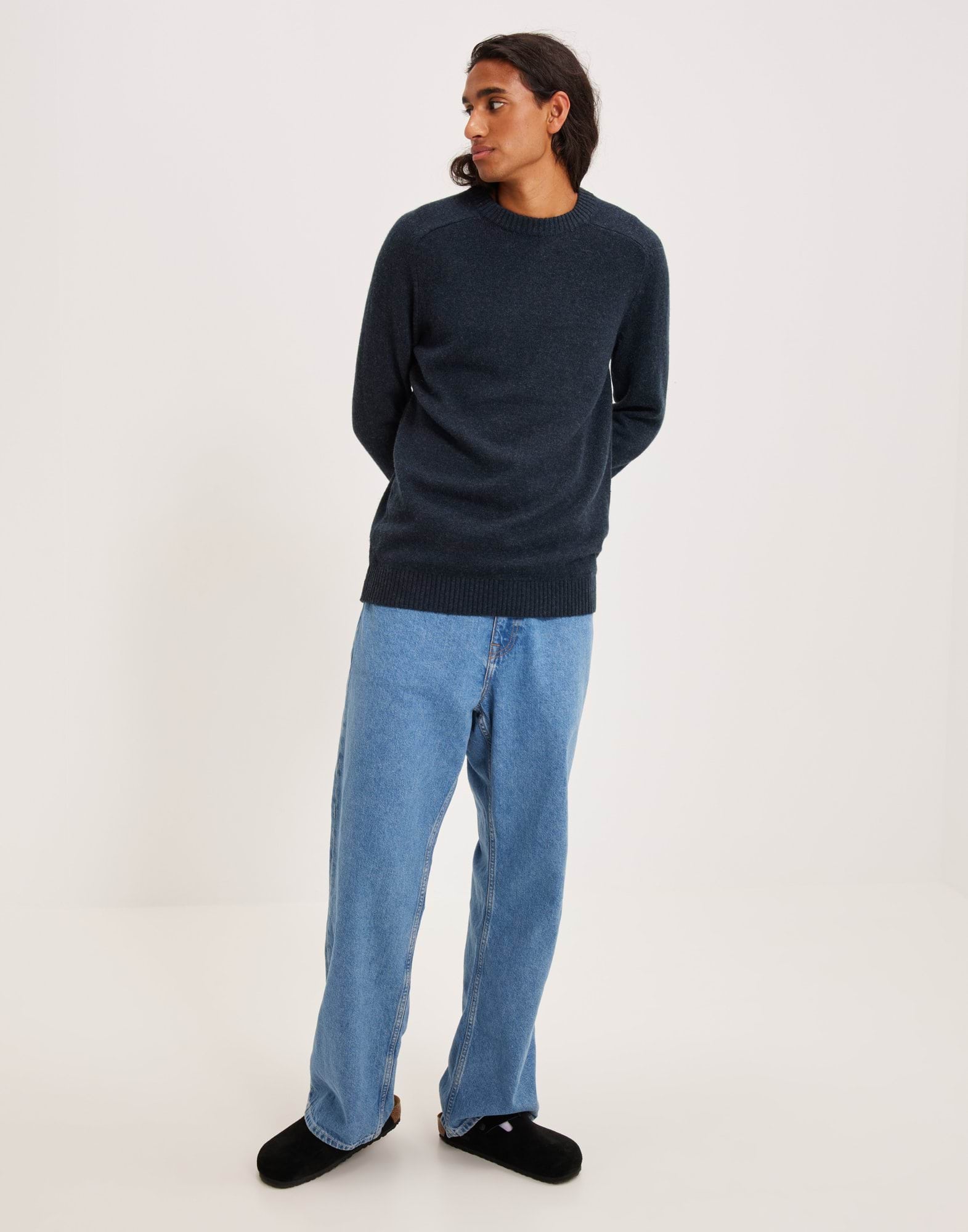 SLHNEWCOBAN LAMBS WOOL CREW NECK W