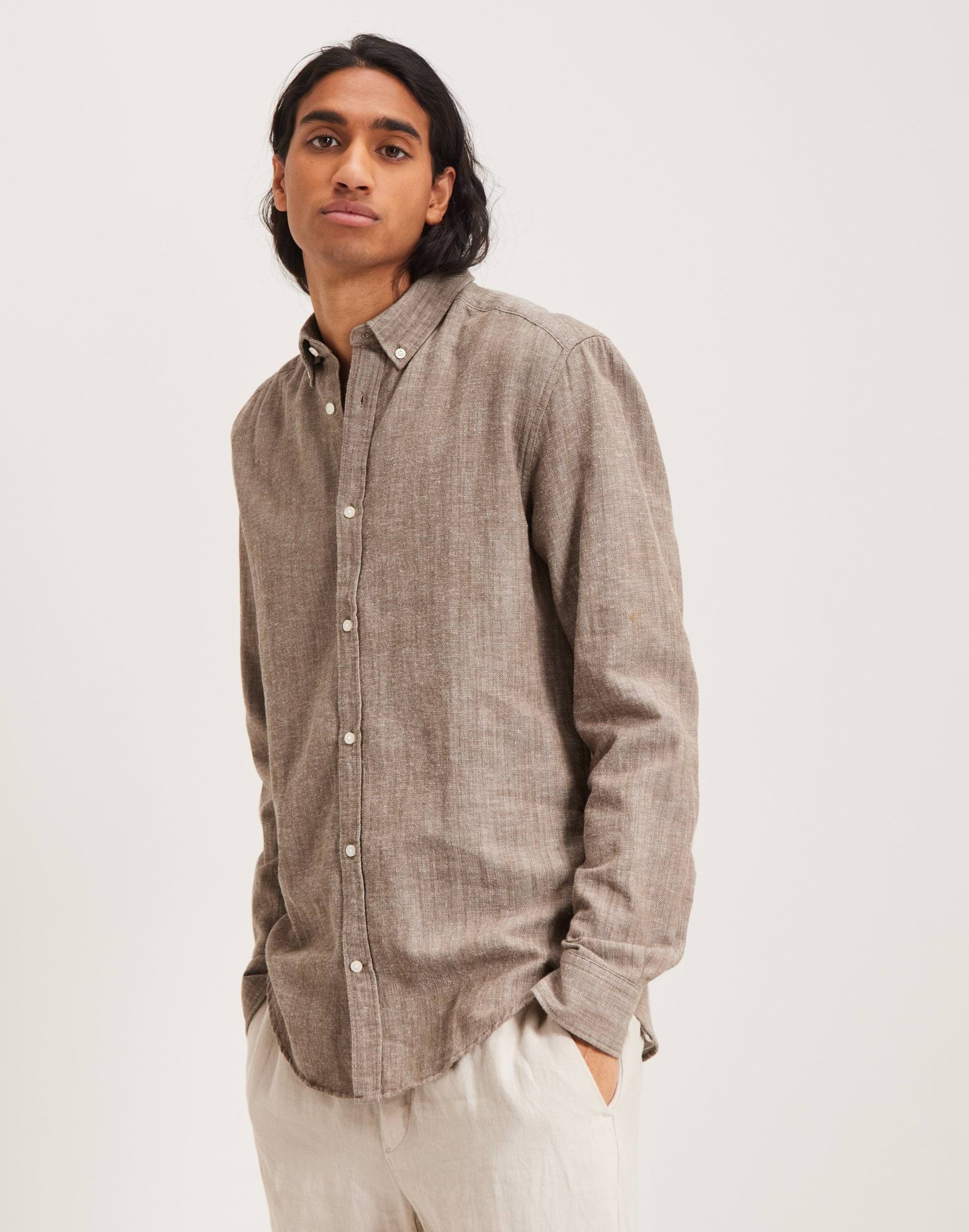 ONSARLO LS HRB LINEN SHIRT