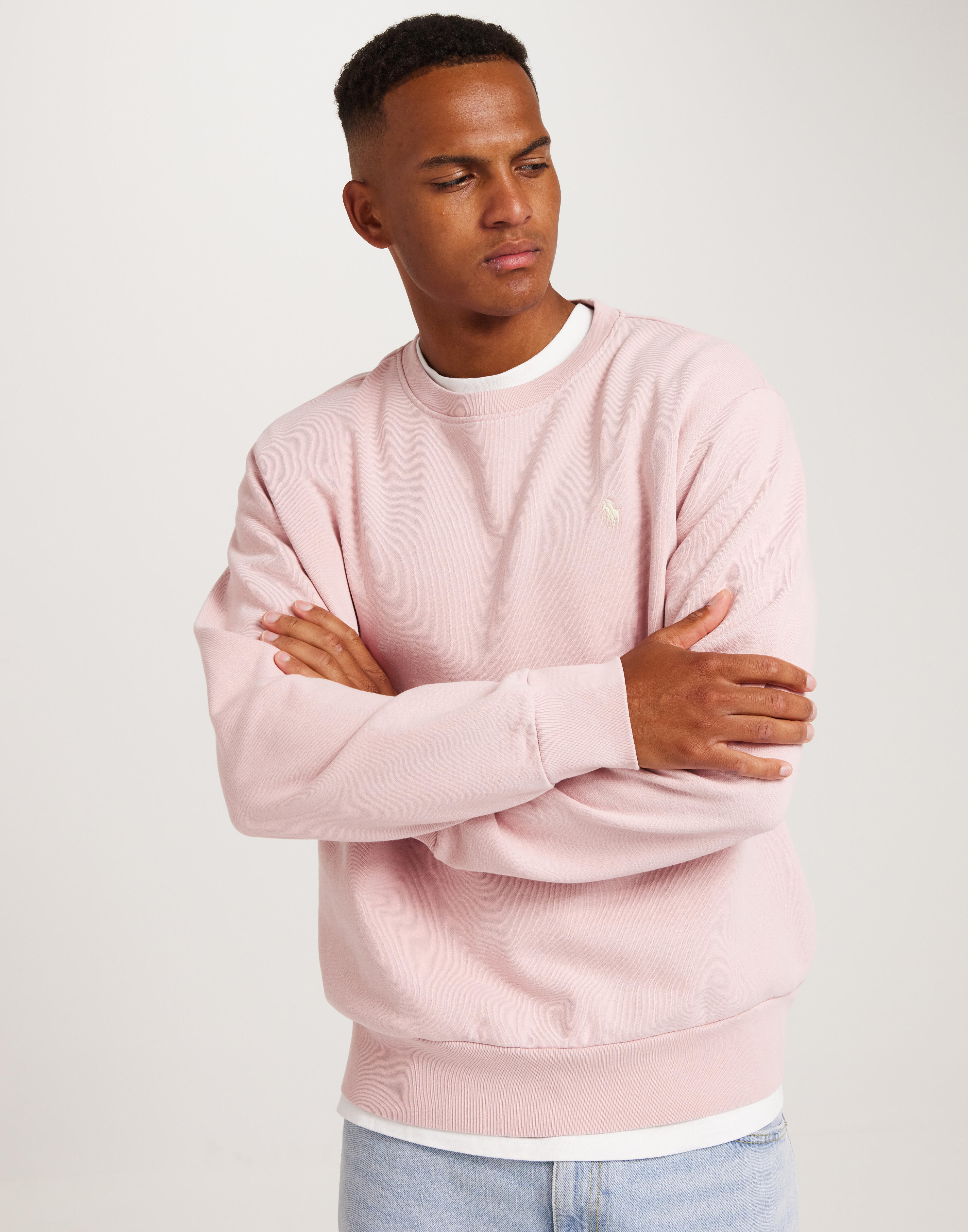 Buy Polo Ralph Lauren LSCNM1 LONG SLEEVE SWEATSHIRT Pink NLYMAN