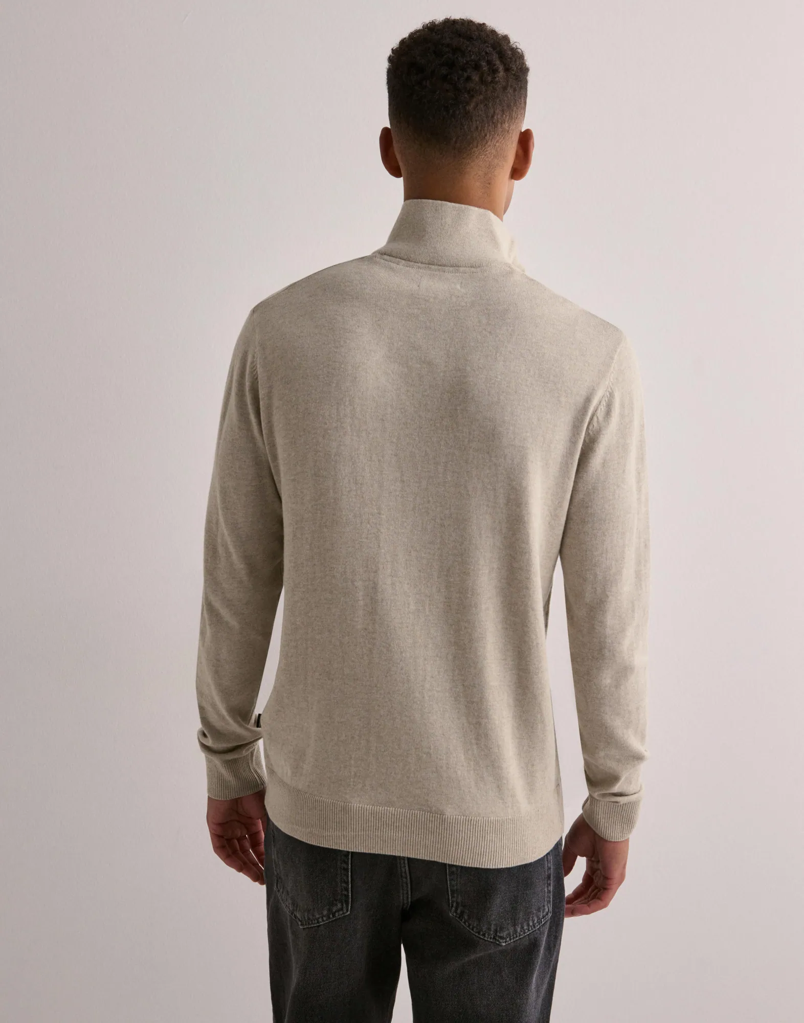 JJEEMIL KNIT HALF ZIP NOOS