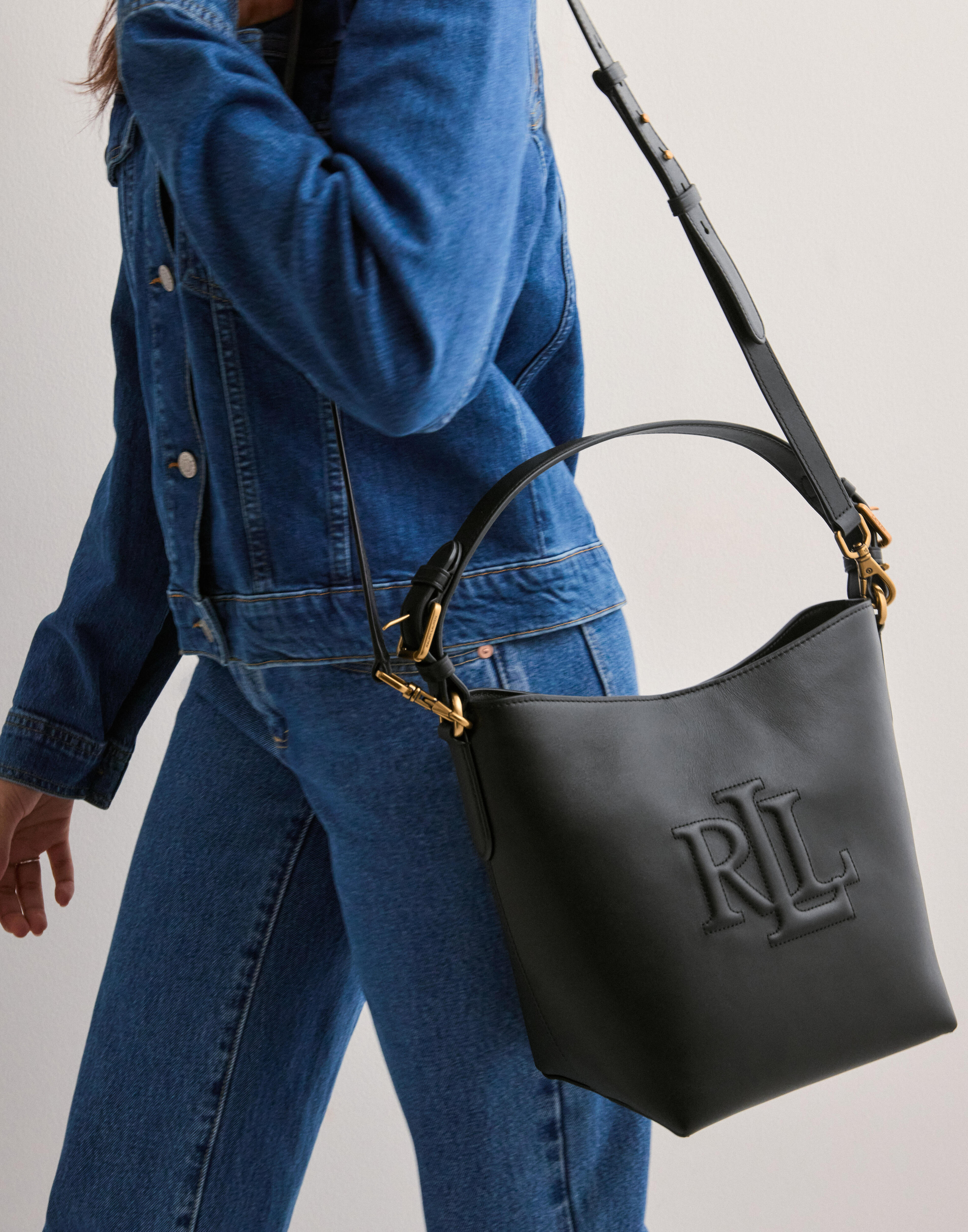 Buy Lauren Ralph Lauren WITLEY MD BK-BUCKET BAG-MEDIUM