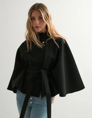 Nelly - Sort - Fancy Poncho Jacket