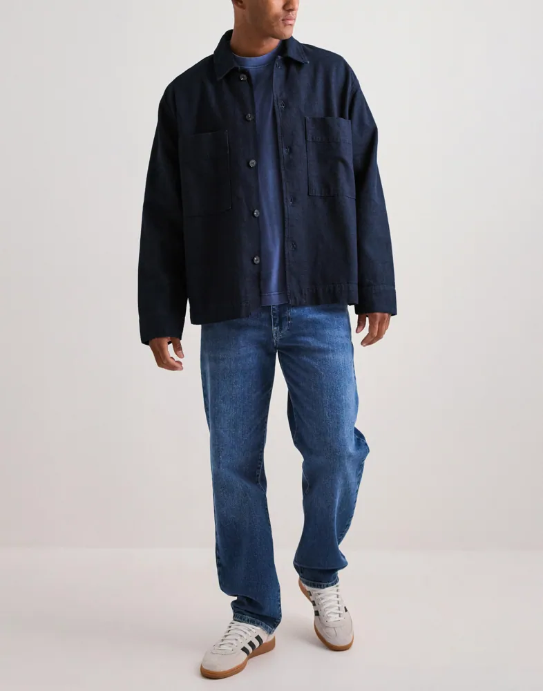 Selected Men Slhrelaxed Paz Db 803 Denim Overshi Overshirts skjortor & blusar herr – bild 2