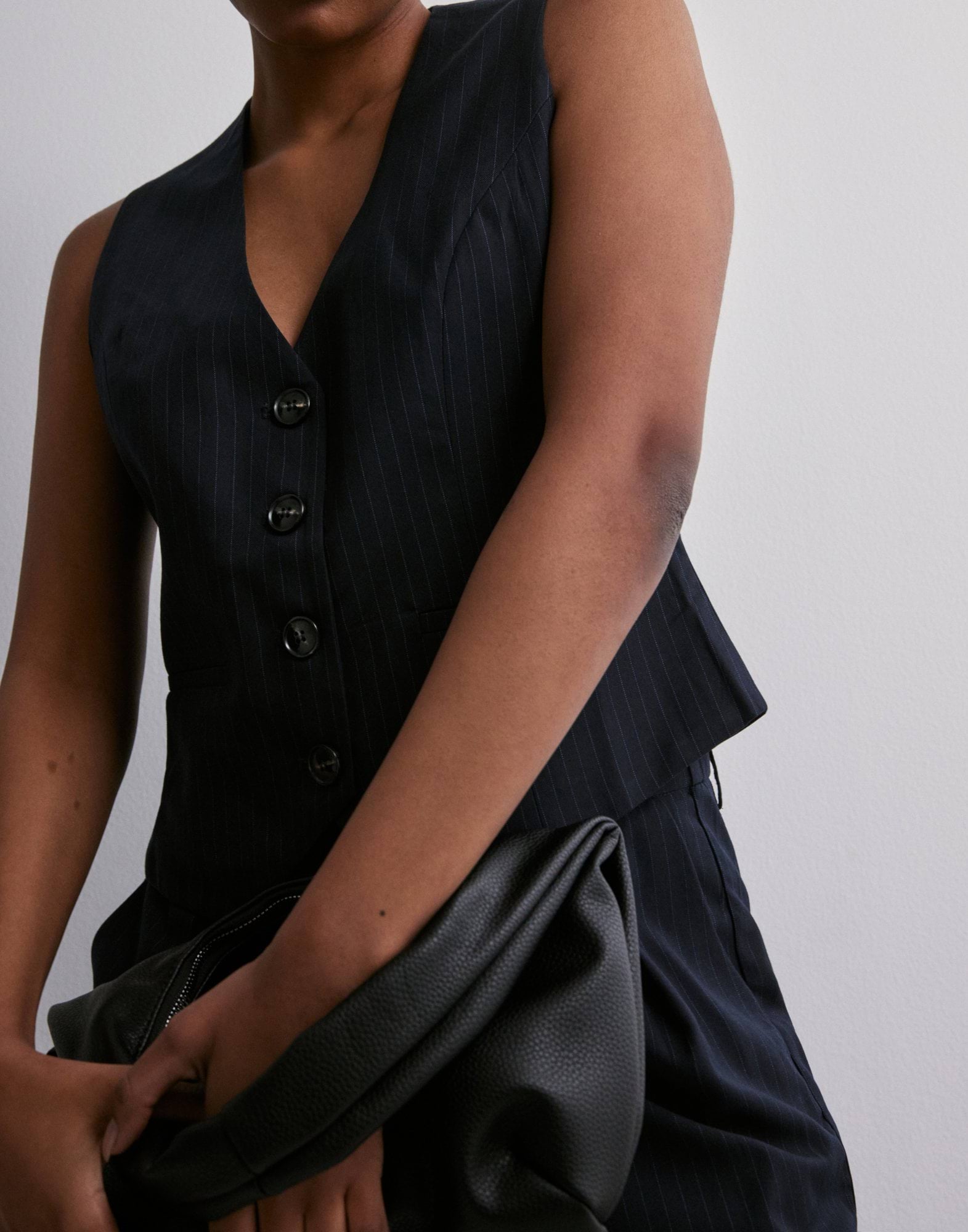 Neo Noir - Etta Stripe Shirt 166862 - 141 - Navy main image 0