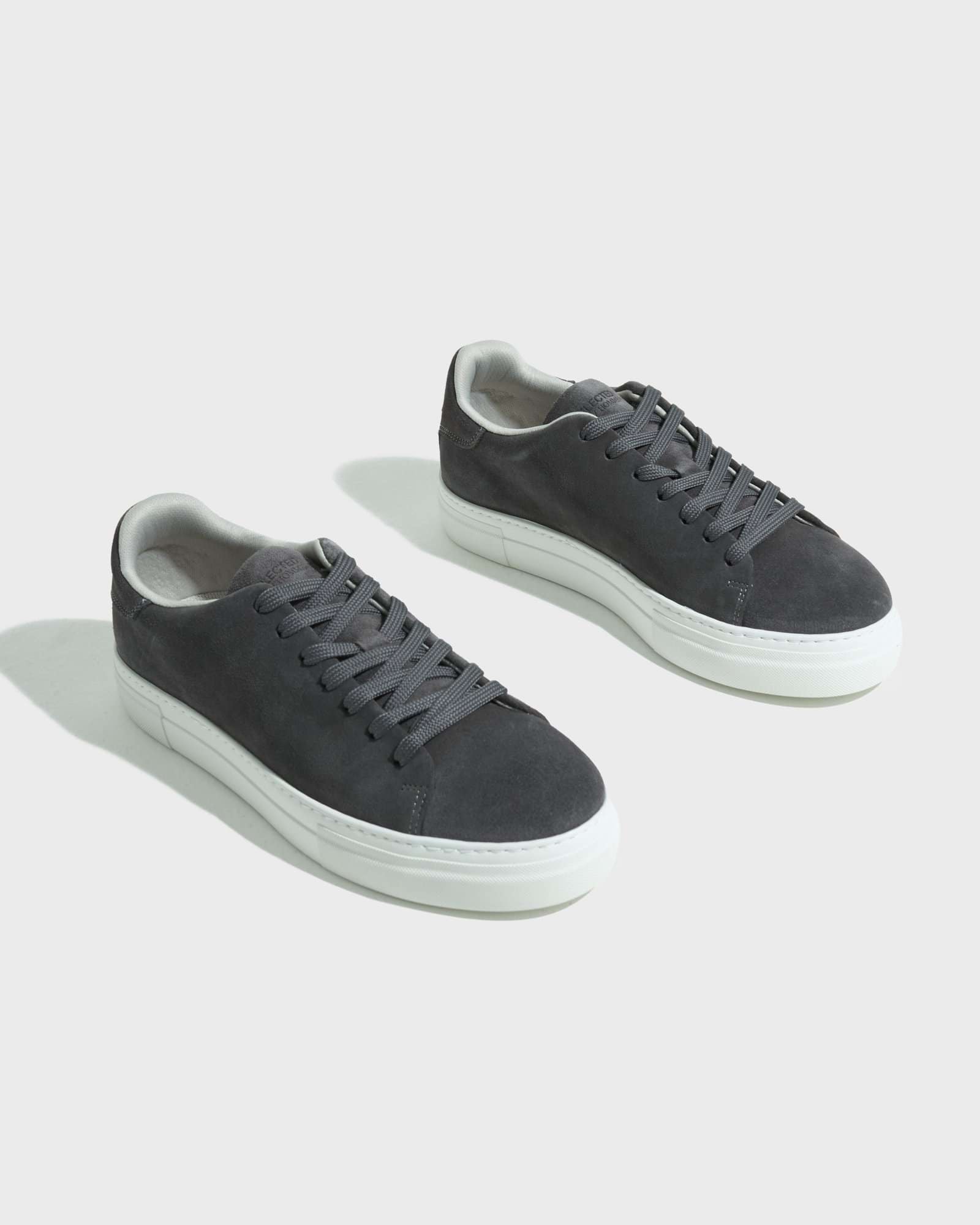 SLHDAVID CHUNKY SUEDE SNEAKER NOOS