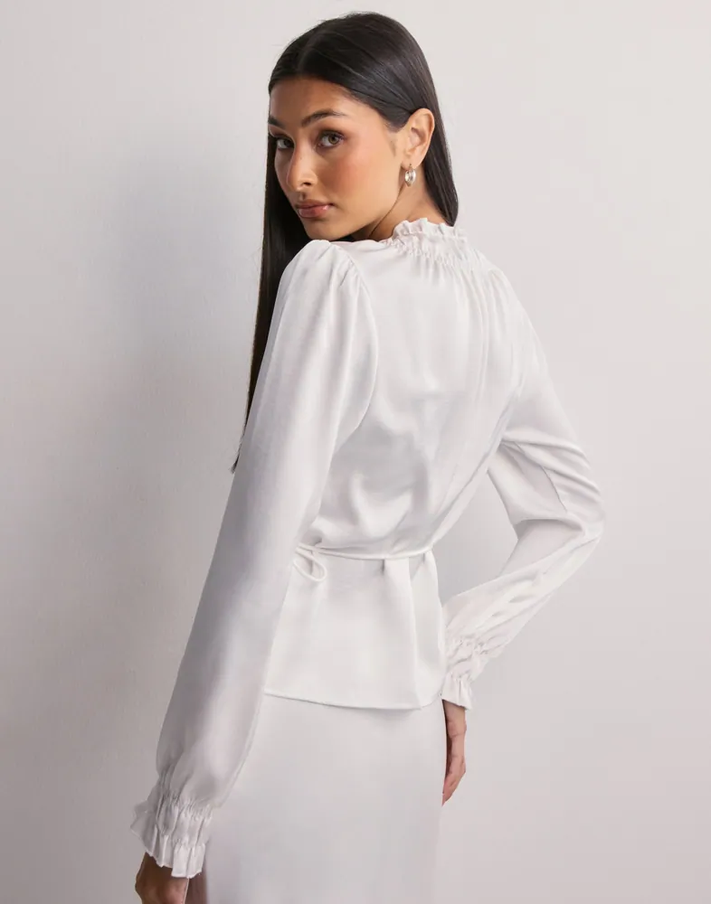 12546464 Benua Heavy Sateen Blouse