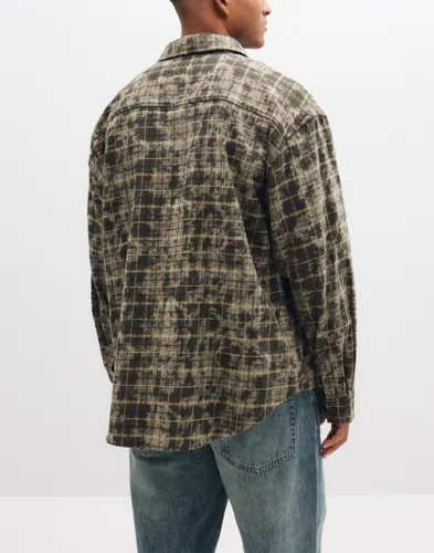 Woodbird Wbjong Wash Check Shirt Overshirts herr – bild 3