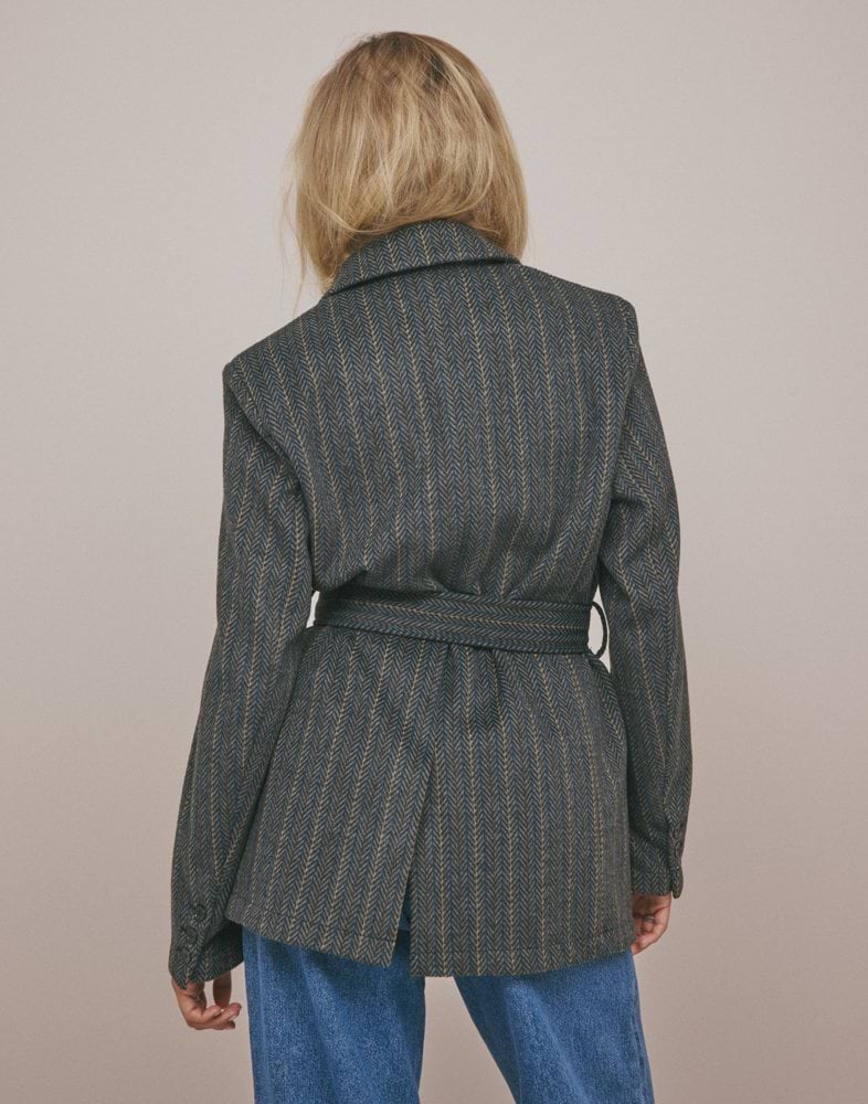 Nelly Printed Floral Blazer Set