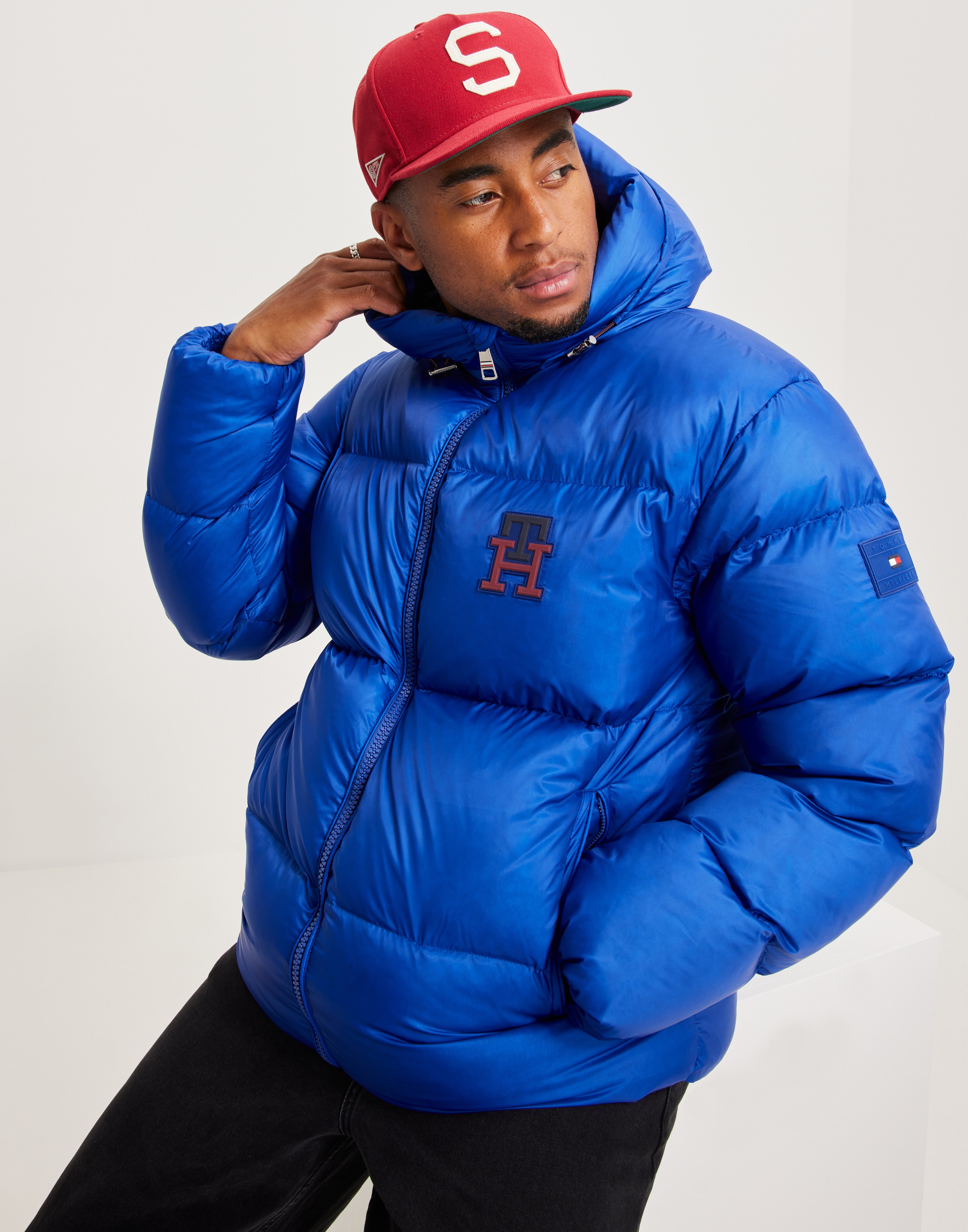 Buy Tommy Hilfiger NY ZERO GRAVITY DOWN HDD PUFFER - Blue | NLYMAN