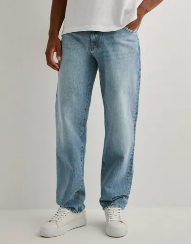 Woodbird Leroy Arctic Jeans Straight jeans Blå