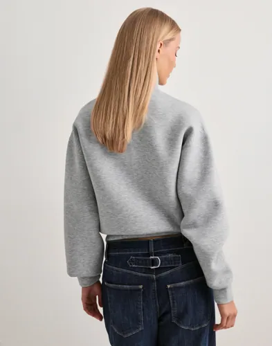 Nelly Scuba Zip Sweat sweatshirts dam – bild 3