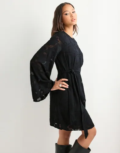 VERO MODA Vmsloane Ls Short Dress Wvn Exp korta klänningar dam – bild 2