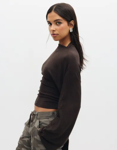 ONLY Onlestrid L/S Tie Top Jrs blusar dam – bild 3