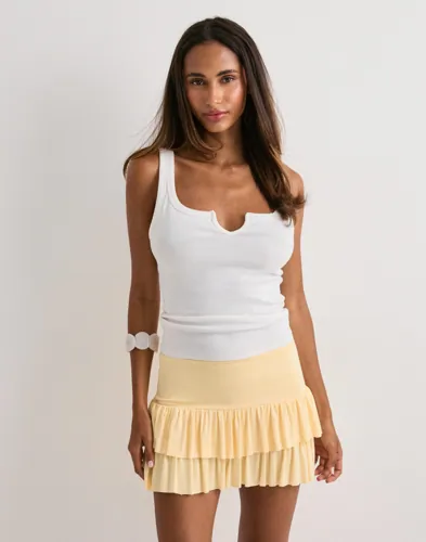Nelly Mini Frill Skirt minikjolar dam – bild 3