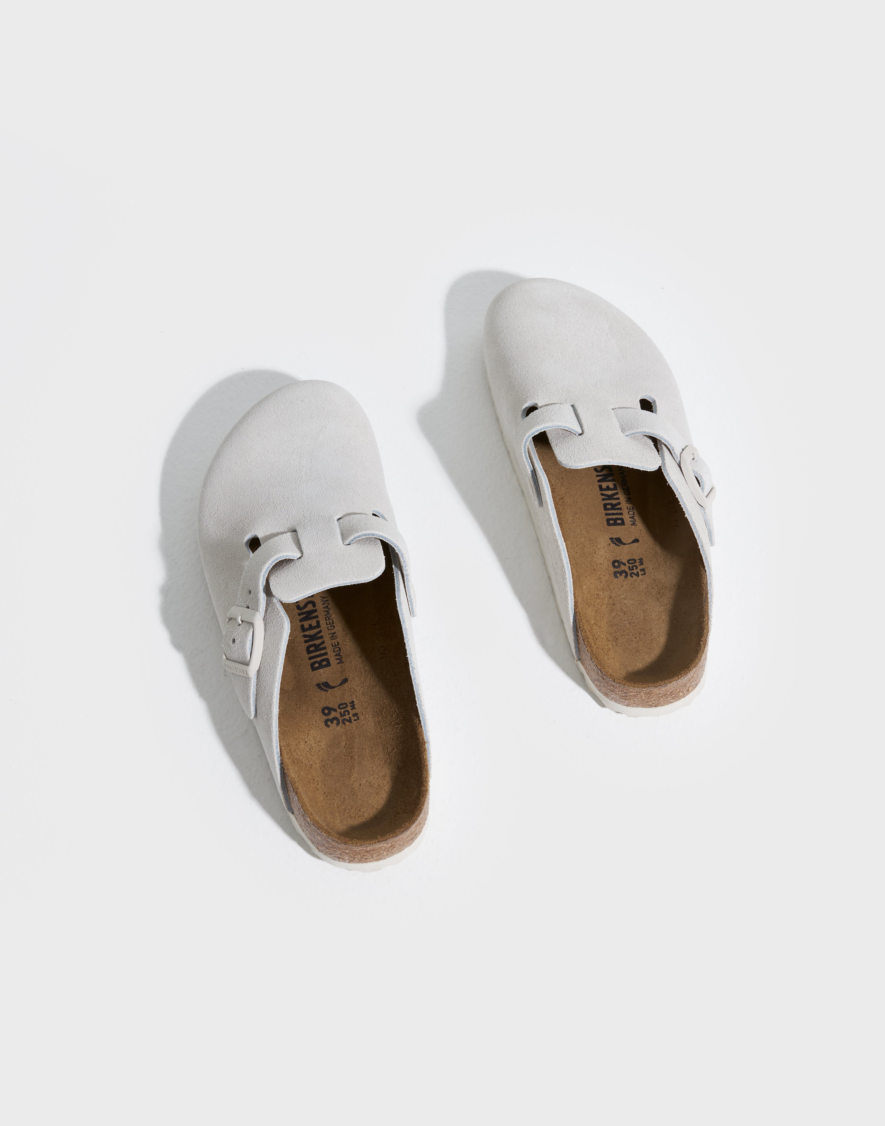 BIRKENSTOCK BOSTON VL ANTIQUE せせこましい WHITE
