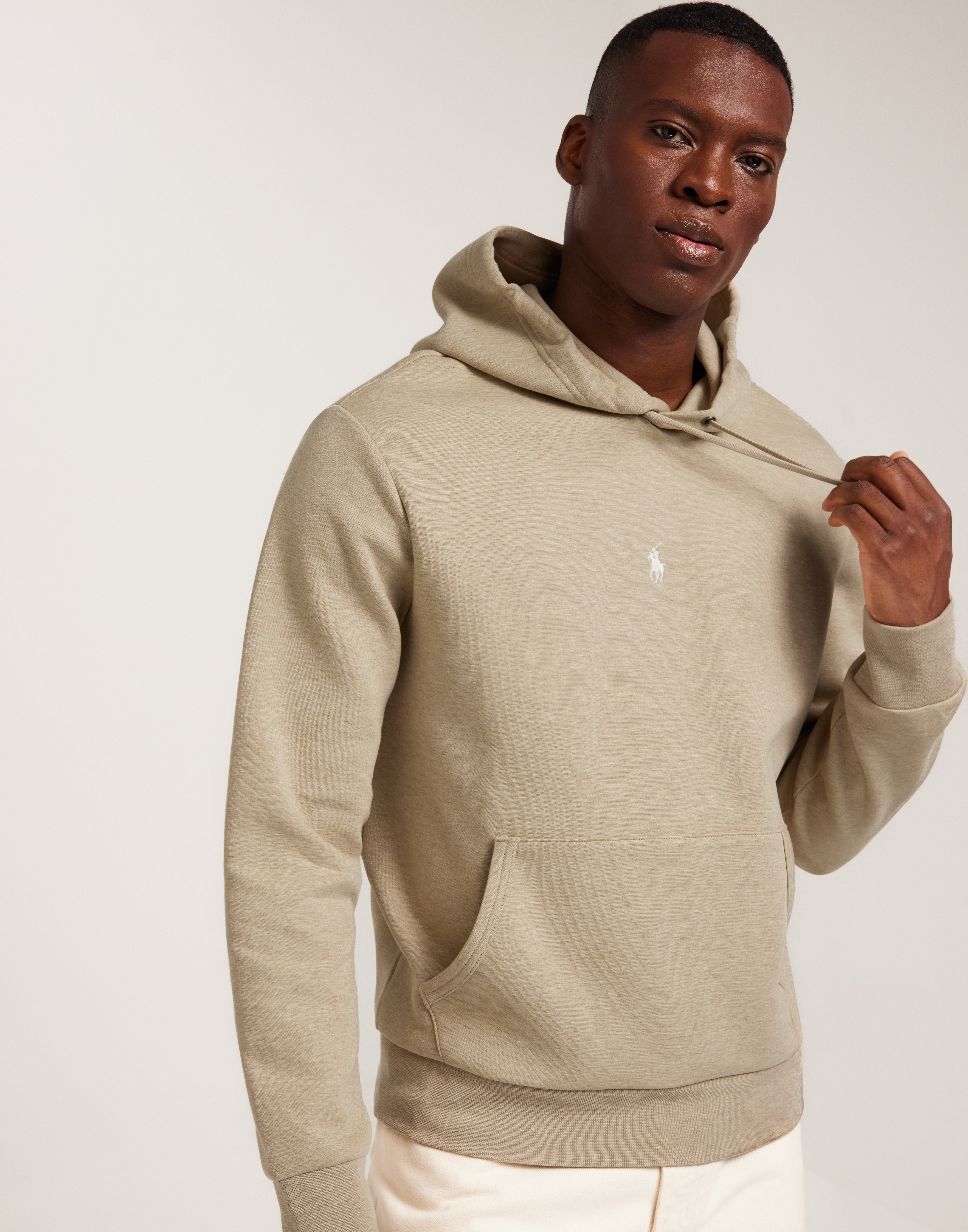 Khaki ralph lauren hoodie best sale