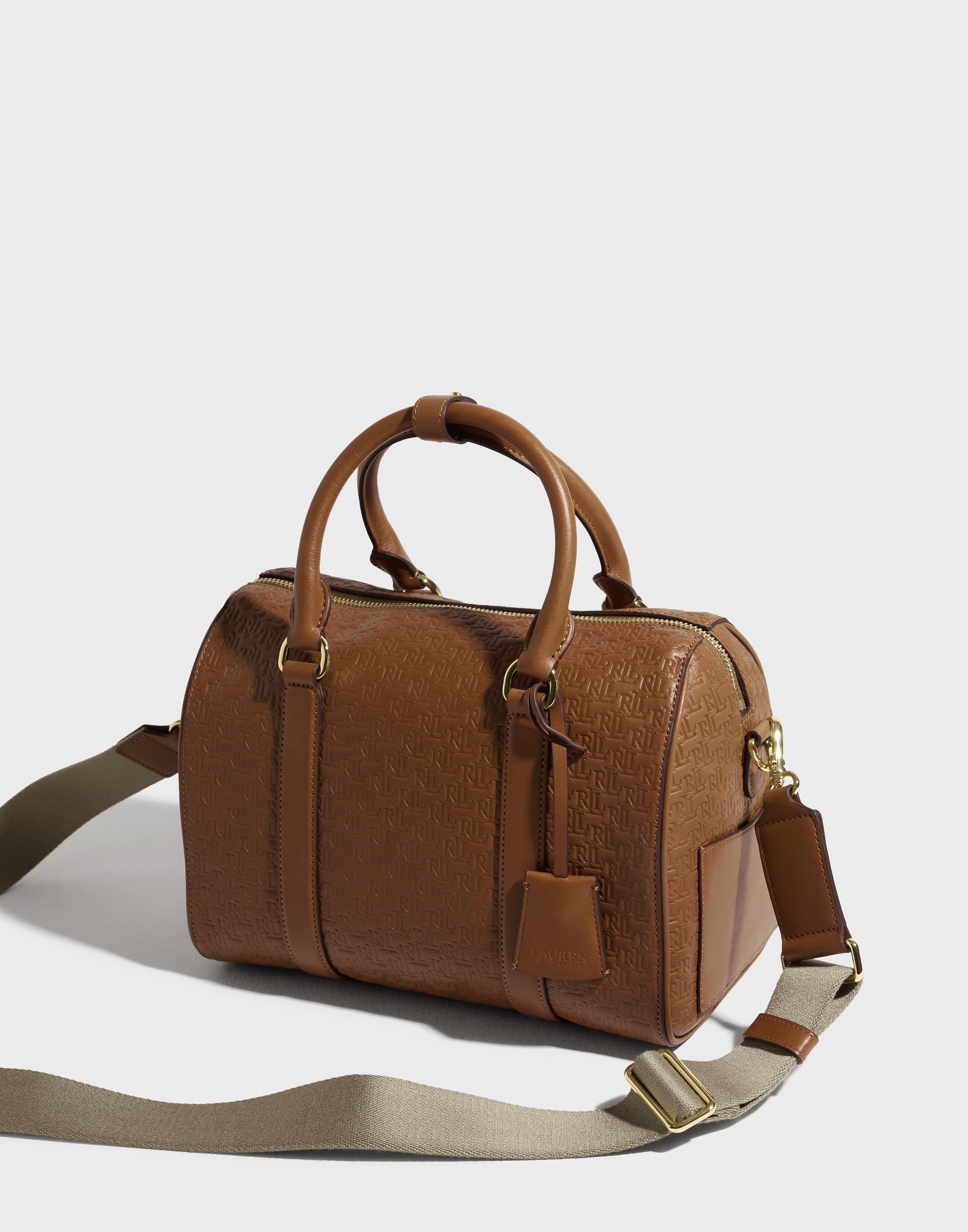 Buy Lauren Ralph Lauren KADEN 27-SATCHEL-MEDIUM - Brown | Nelly.com