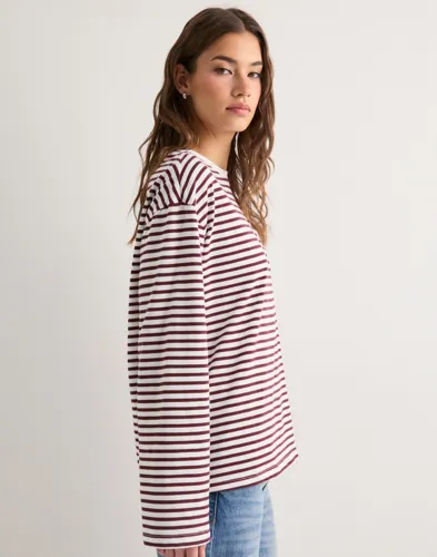 PIECES Pcsadie Ls Top Noos långärmade t-shirt dam – bild 7