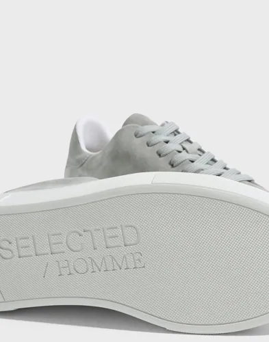 Selected Men Slhdavid Chunky Suede Sneaker Noos Låga sneakers herr – bild 3
