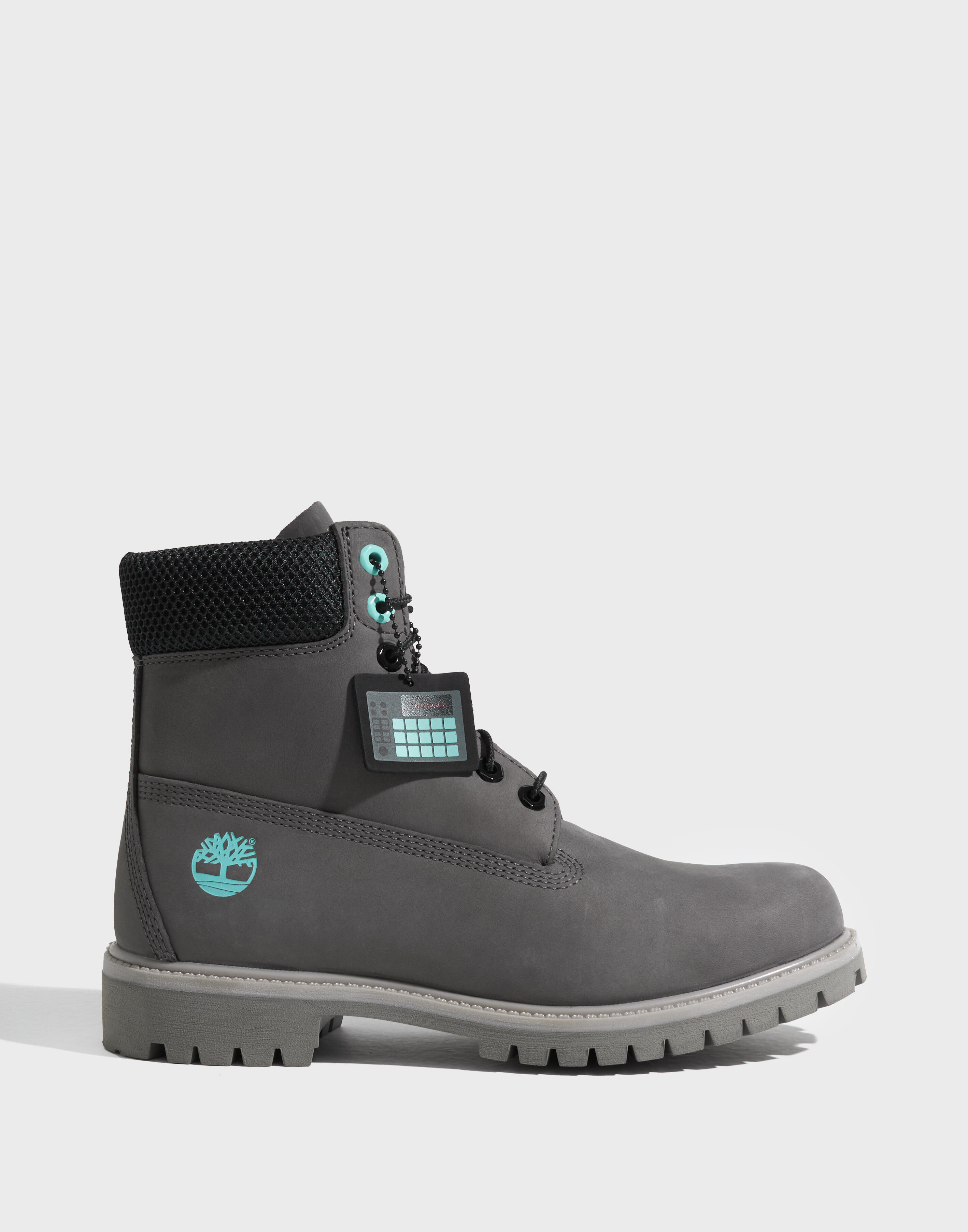 Buy Timberland PREM 6 IN LACE WATERPROOF BOOT Grey NLYMAN